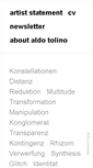 Mobile Screenshot of aldotolino.com